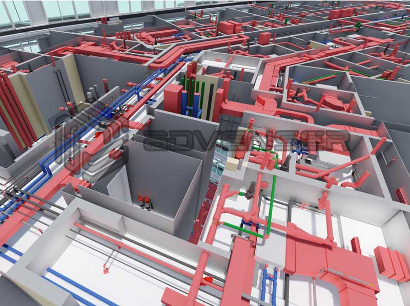 mep revit bim model1